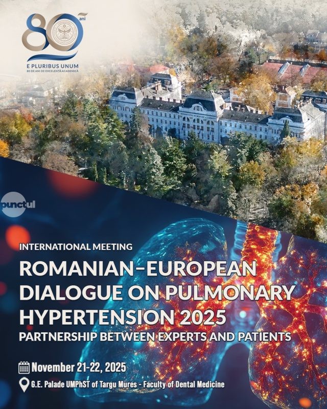 Dialog româno-european privind hipertensiunea pulmonară 2025: parteneriat între experți și pacienți