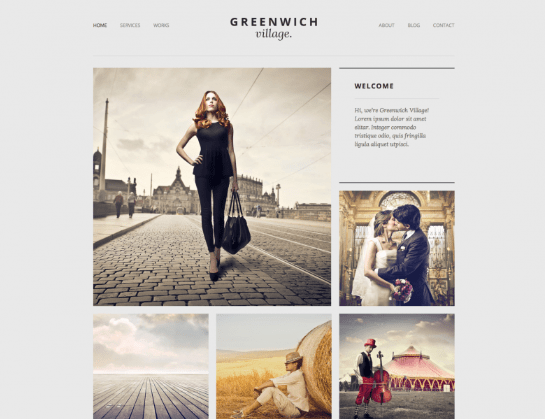 Greenwich Village wordpress theme