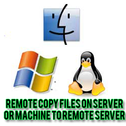 rsync copy files from remote server to other server