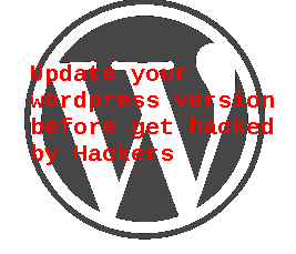 Update version before wordpress hacked by hacker