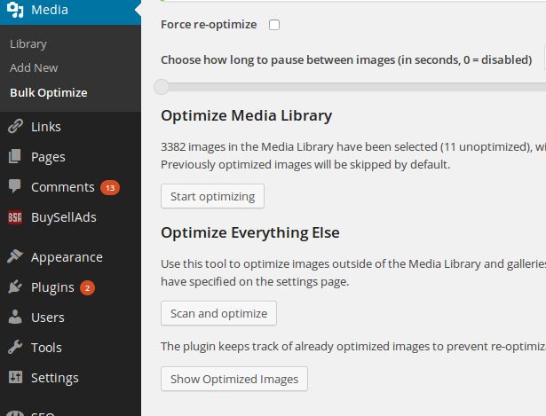 how regenerate thumbnails in wordpress