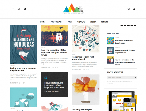 heap wordpress theme