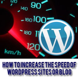 how to speed up wordpress site load time