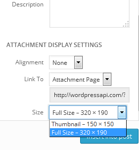 remove default image sizes from wordpress theme