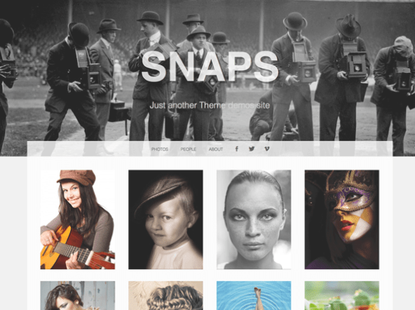 snaps wordpress theme