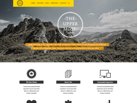 uppermost wordpress theme