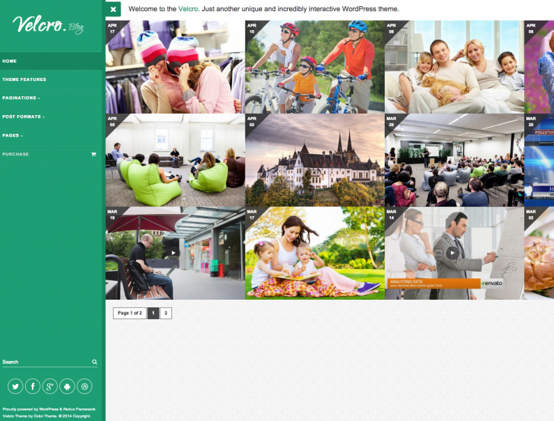 velcro wordpress theme