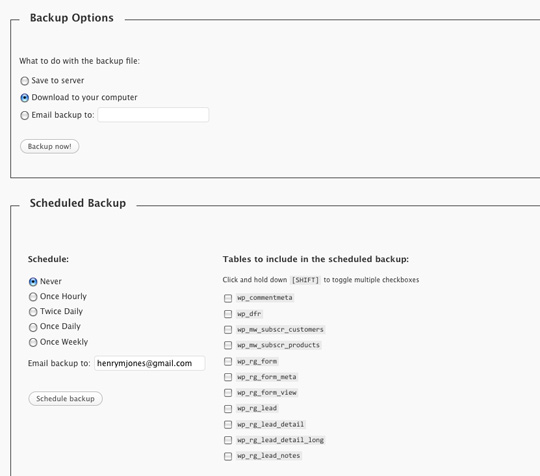 How to clean up and optimize wordpress database
