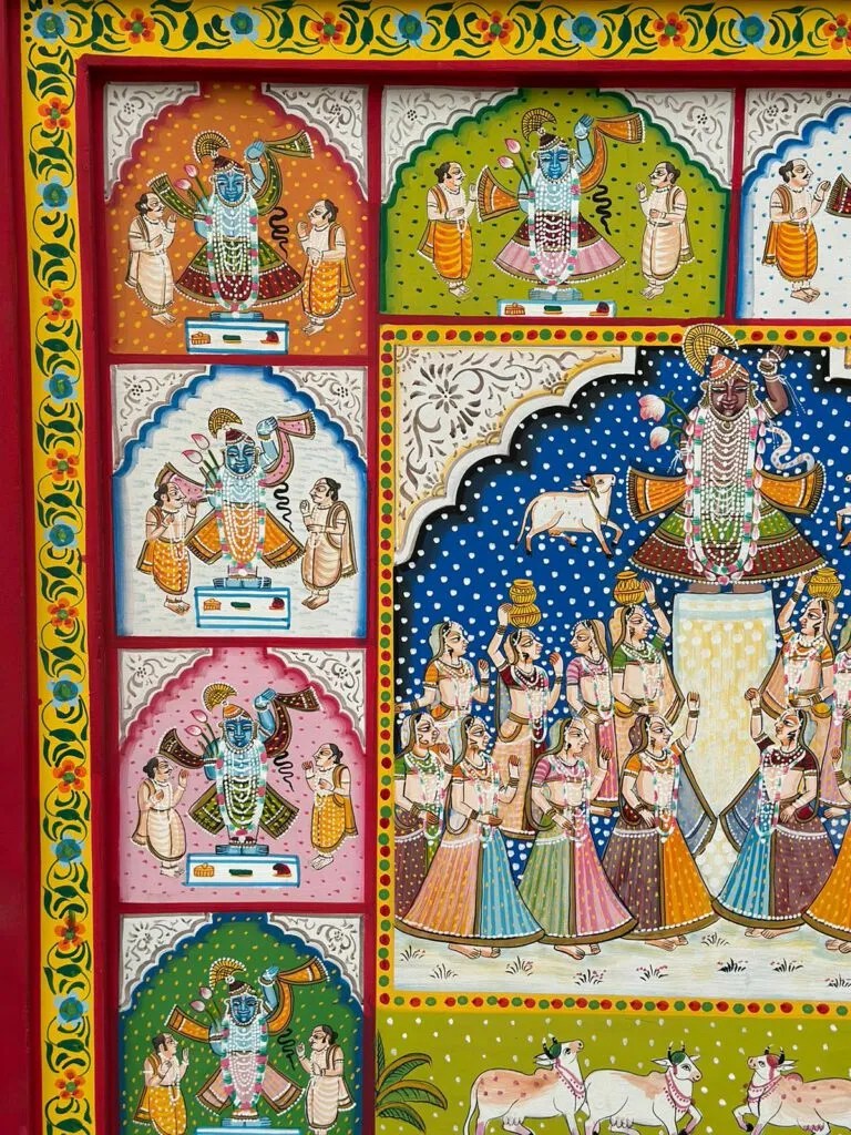 Top Ways to Style Your Space with Pichwai Paintings - Purana Darwaza