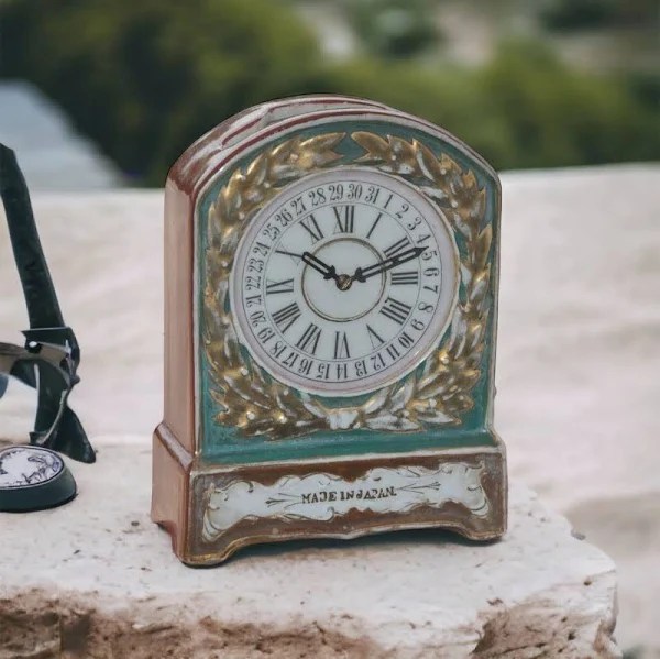 Vintage Ceramic Japanese Clock