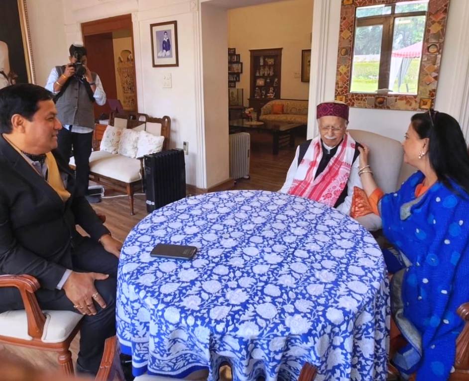 লালকৃষ্ণ আদৱানিক সাক্ষাৎ সোণোৱালৰ