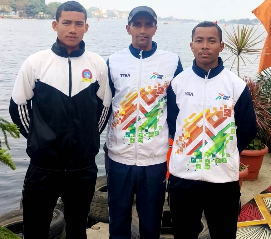 ৰাষ্ট্ৰীয় জুনিয়ৰ, ছাব-জুনিয়ৰ কায়াকিং আৰু কেনয়িং প্ৰতিযোগিতাত মৰিগাঁৱৰ বিক্ৰম জ্যোতি কোঁৱৰ আৰু দৰ্শন বৰদলৈৰ ৰূপ অৰ্জন