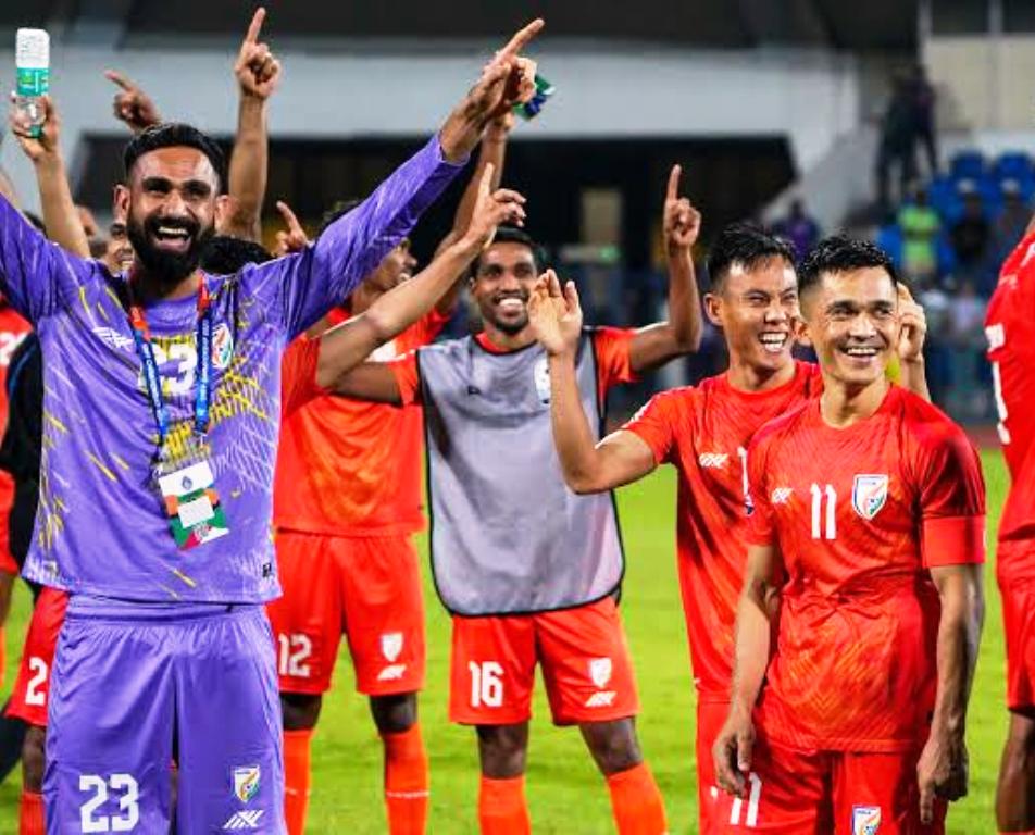 ফিফা ৰেংকিঙৰ ১১৭ তম স্থানত ভাৰত