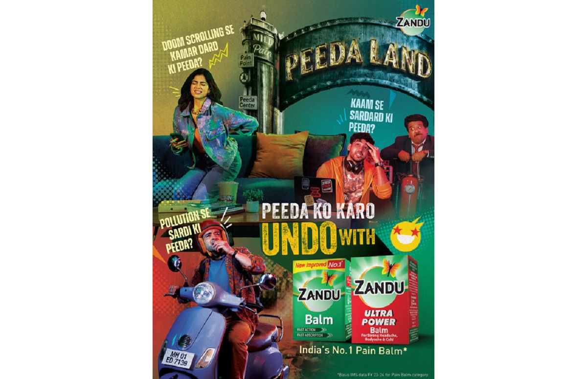 ज़ंडू बाम ने Gen Z की रोज़मर्रा की ‘पीड़ाओं’ को दिया नया अर्थ, लॉन्च किया #UndoWithZandu कैंपेन