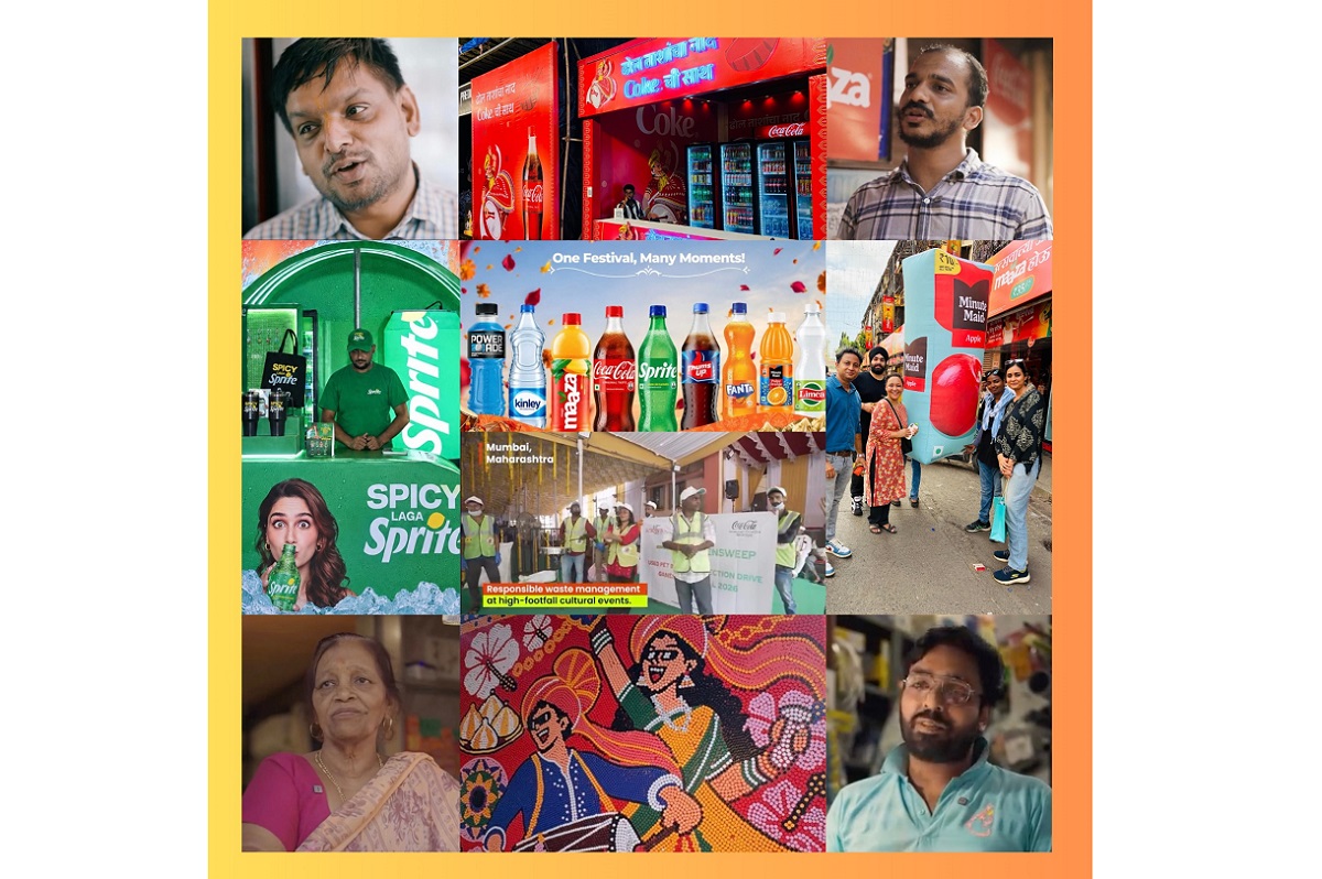 कोका-कोला इंडिया व्यापक खुदरा और सामुदायिक नेटवर्क के साथ उत्सव की उपस्थिति को बढ़ाता है