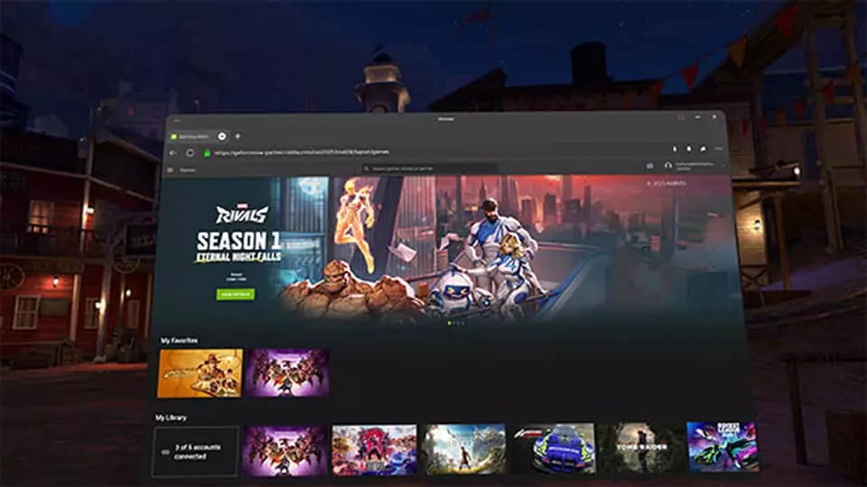 GeForce NOW Llega A Apple Vision Pro Y VR PureGaming GeForce NOW 2 