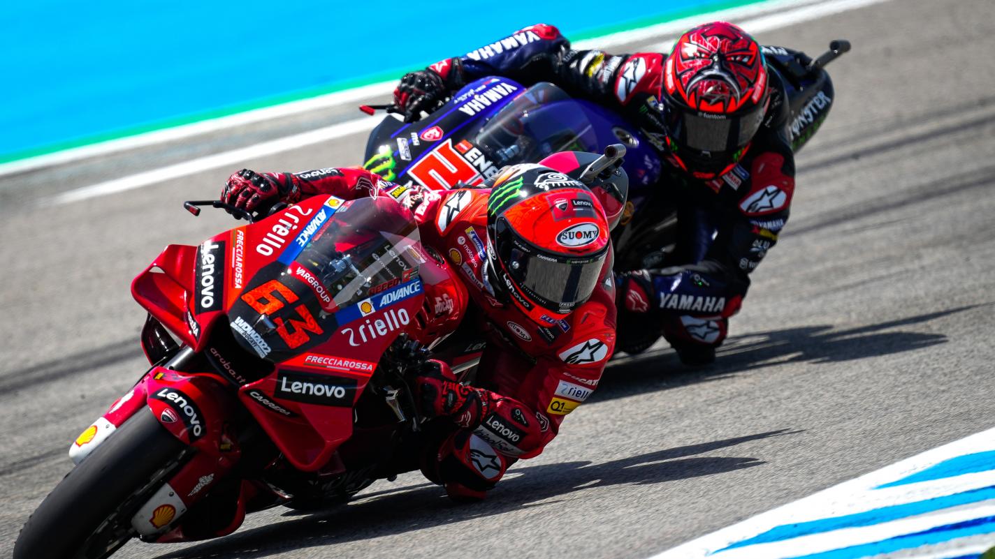 bagnaia quartararo, motogp