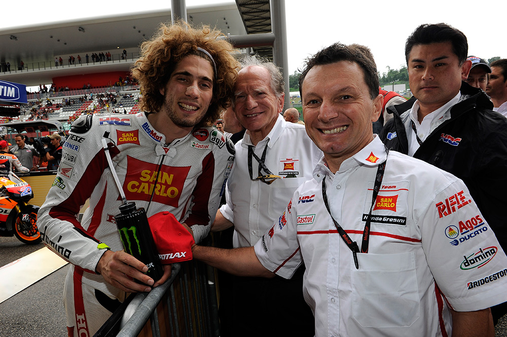 Marco Simoncelli, Fausto Gresini