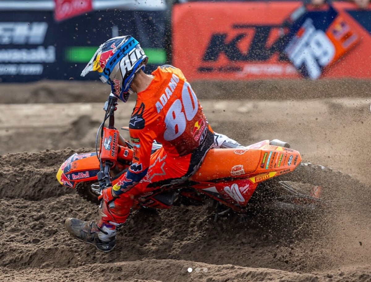 Andrea Adamo, Motocross