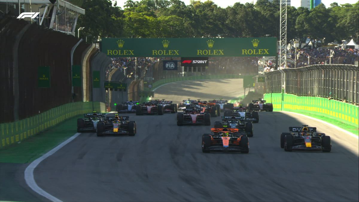 Formule 1 : Verstappen triomphe à l'Interlagos Sprint Race