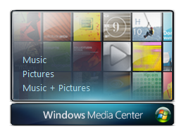 Media Center gadget