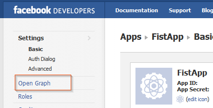 Facebook Timeline - Open Graph
