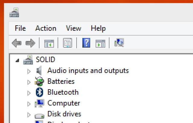 Device Manger problem scaling in Windows 8.1