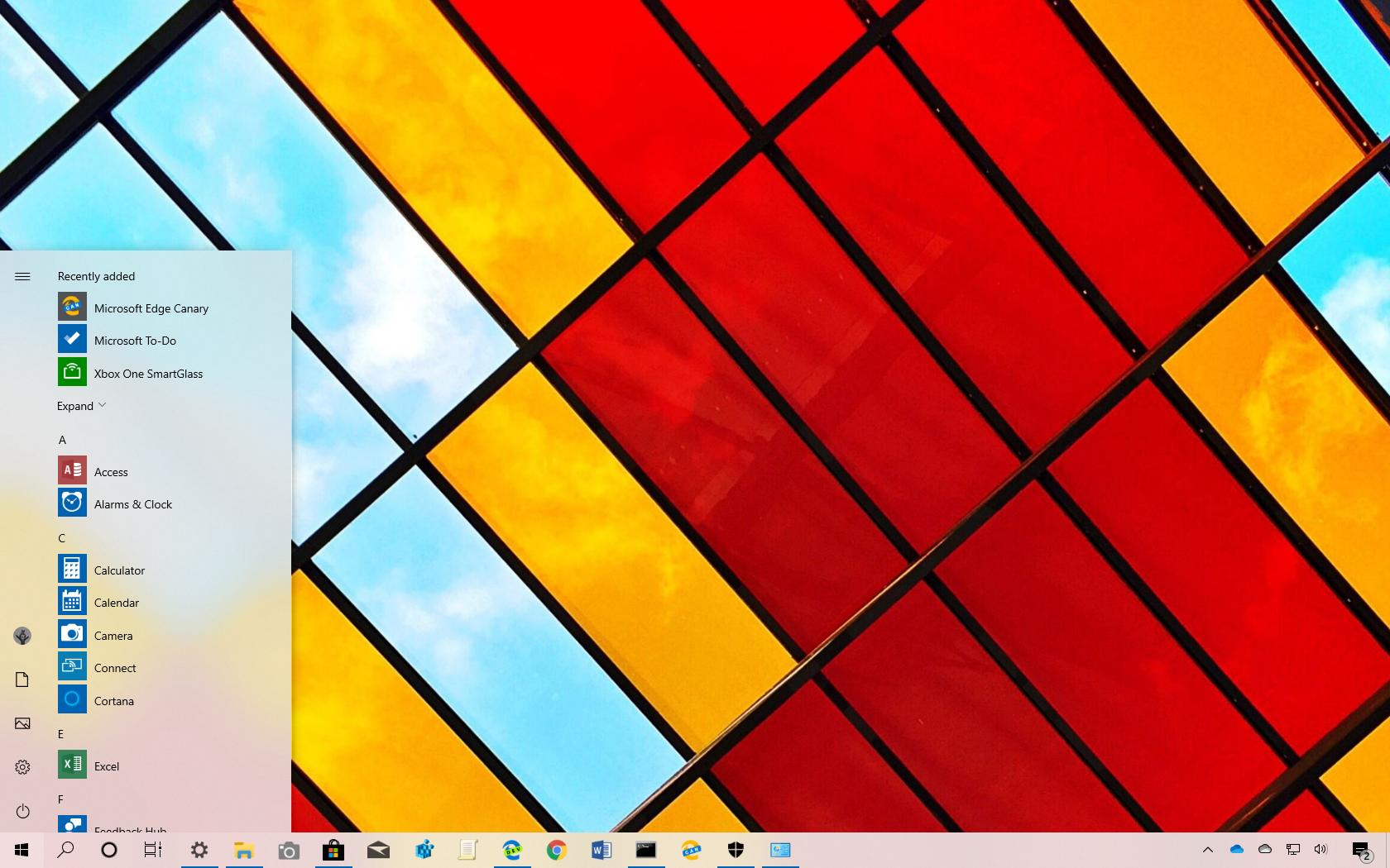 Dazzling Stained Glass theme for Windows 10 (download) - Pureinfotech