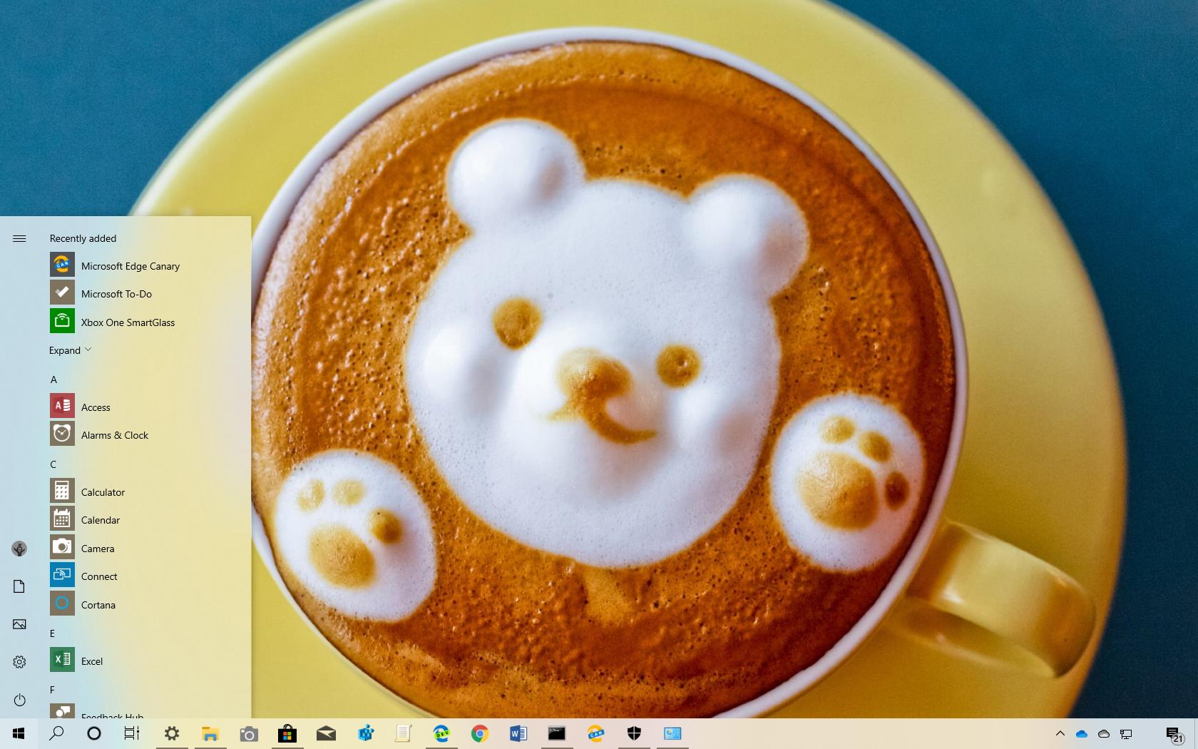 Coffee Art theme for Windows 10 (download) - Pureinfotech