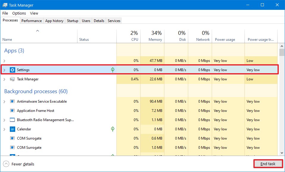How To End Process On Windows 10 Pureinfotech