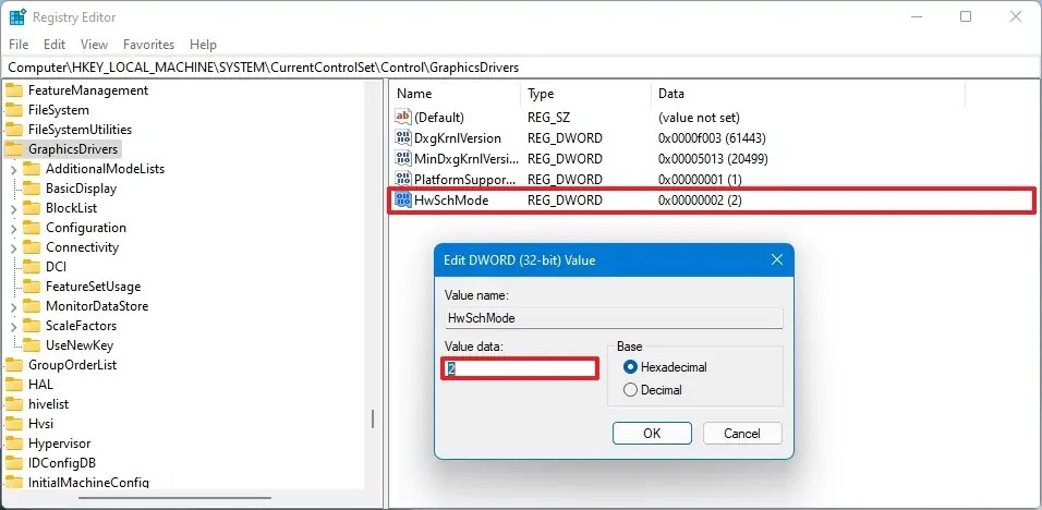 Enable Hardware-Accelerated GPU scheduling