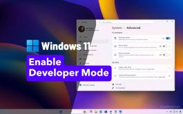 Windows 11 Developer mode enabled