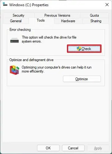 Error checking