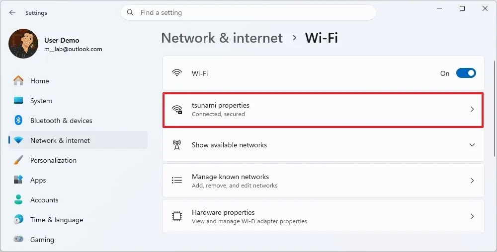Wireless properties