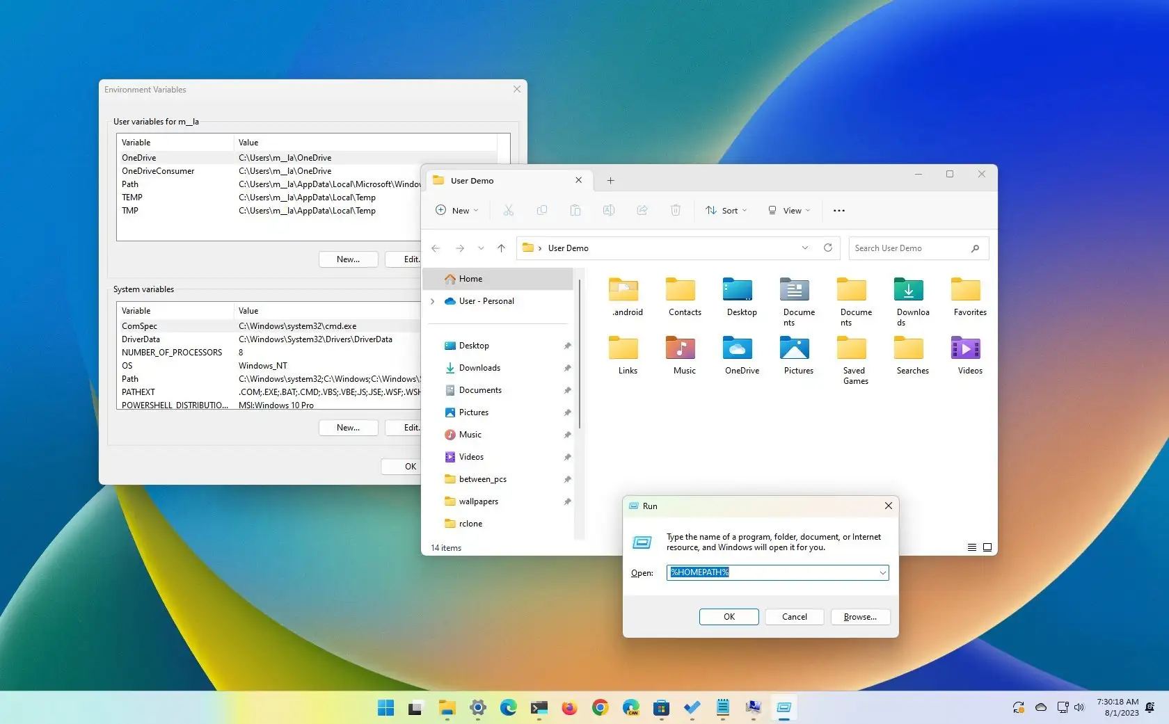 Complete list of environment variables on Windows 10, 11 Pureinfotech