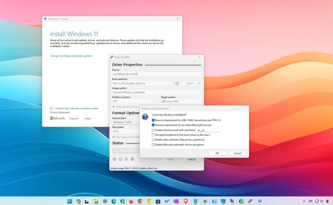 How To Create Bootable Windows 11 USB Install Media - Pureinfotech