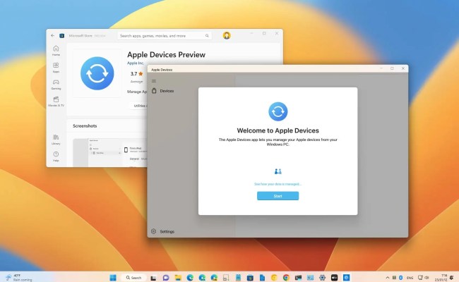 How To Install Apple Devices (official) App On Windows 11 - Pureinfotech
