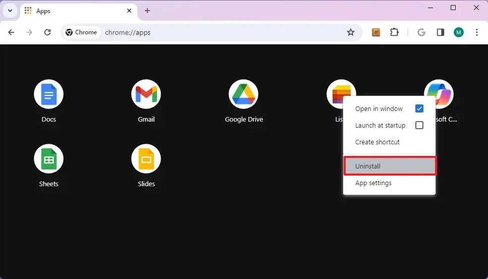 Chrome uninstall Copilot