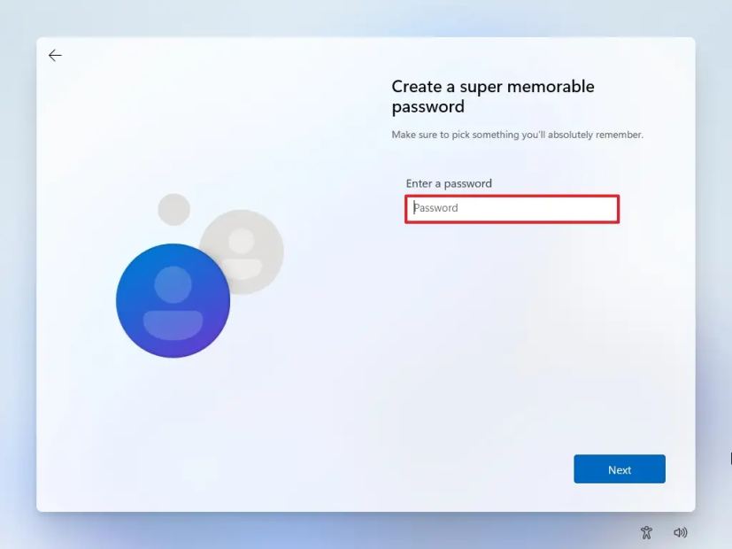Windows 11 Tiny11 local account