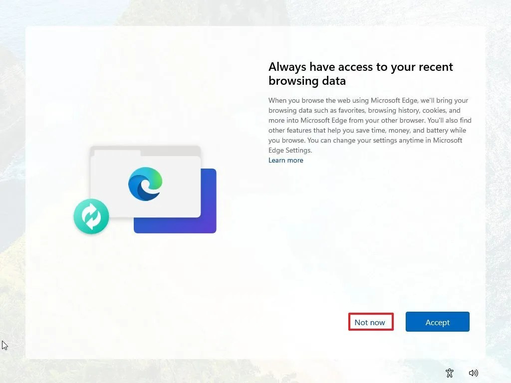 Windows 11 OOBE customize experience