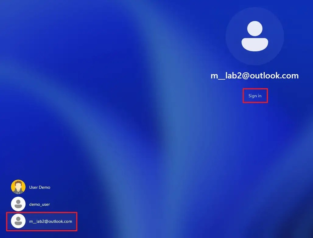 Windows 11 set up new Microsoft account