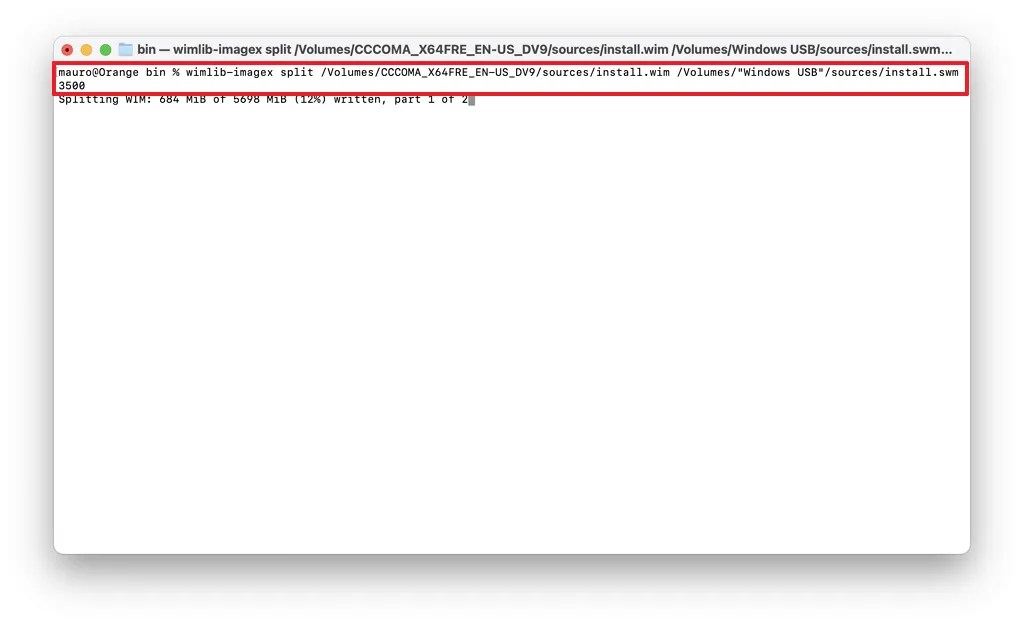 wimlib split install.wim command
