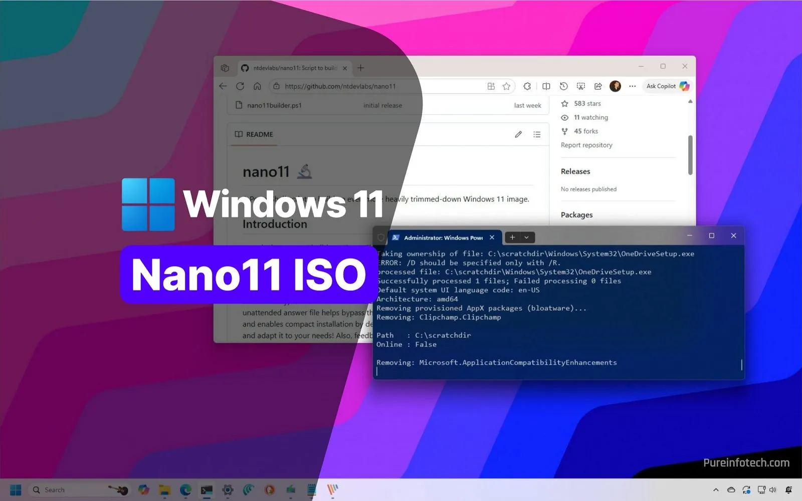 Windows 11 Nano11 ISO