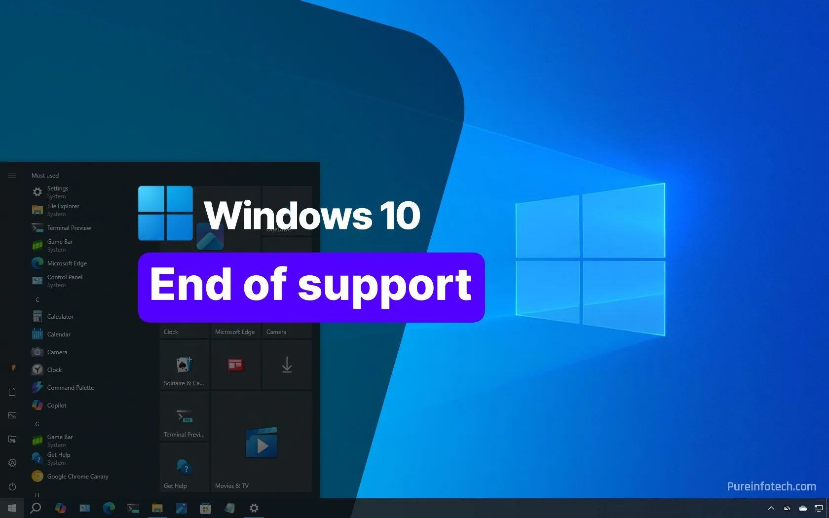Windows 10 end of support