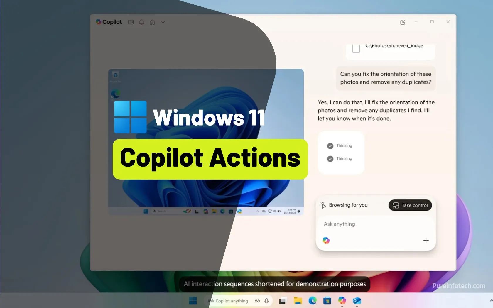 Copilot Actions on Windows 11