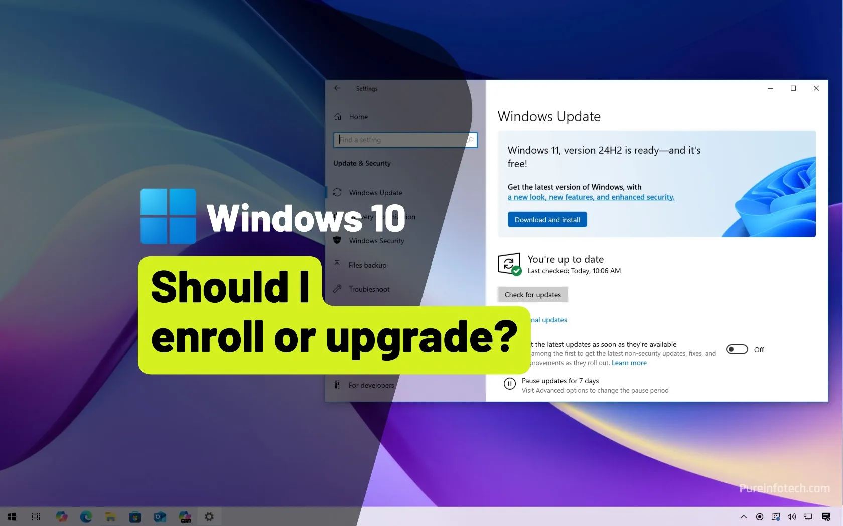 Windows 10 ESU or Upgrade options