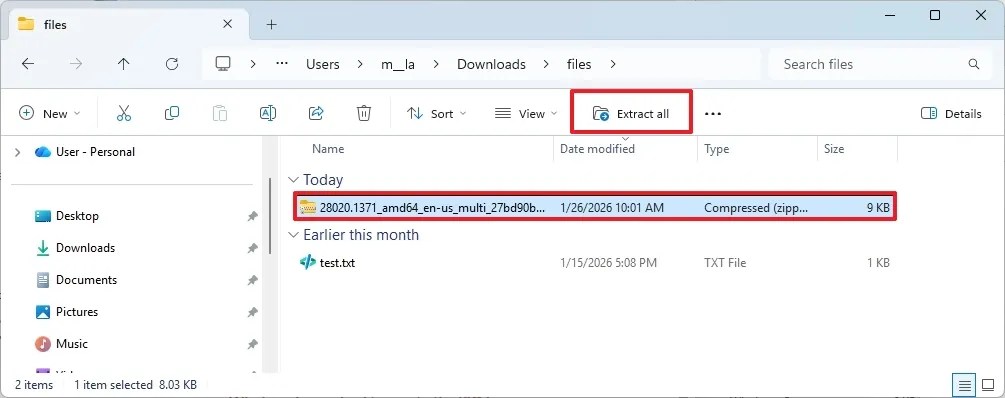 UUP Dump extract scripts