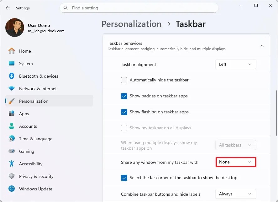 Disable Share with Copilot