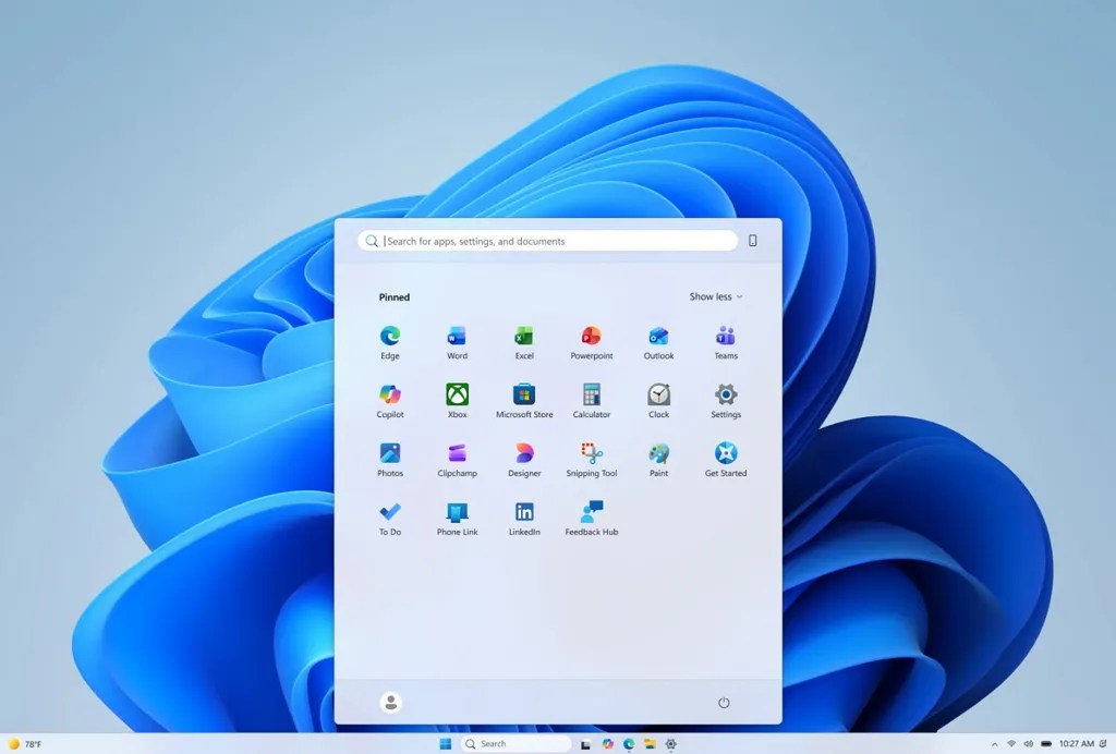 Windows 11 smaller Start menu