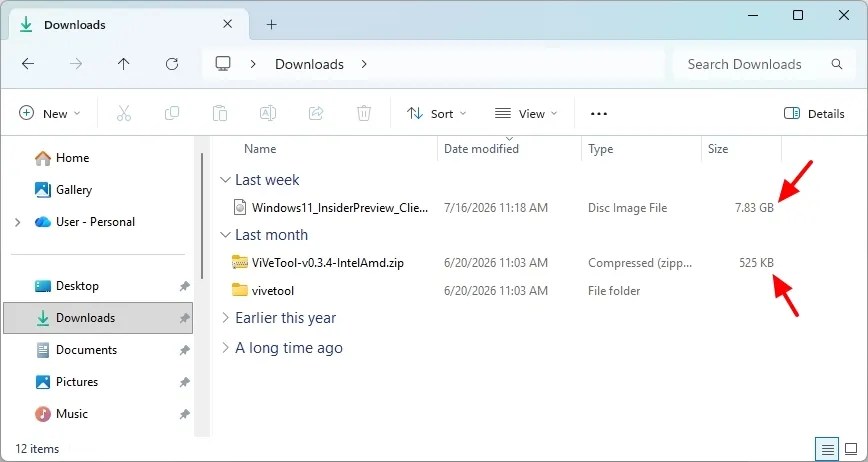 File Explorer new details new